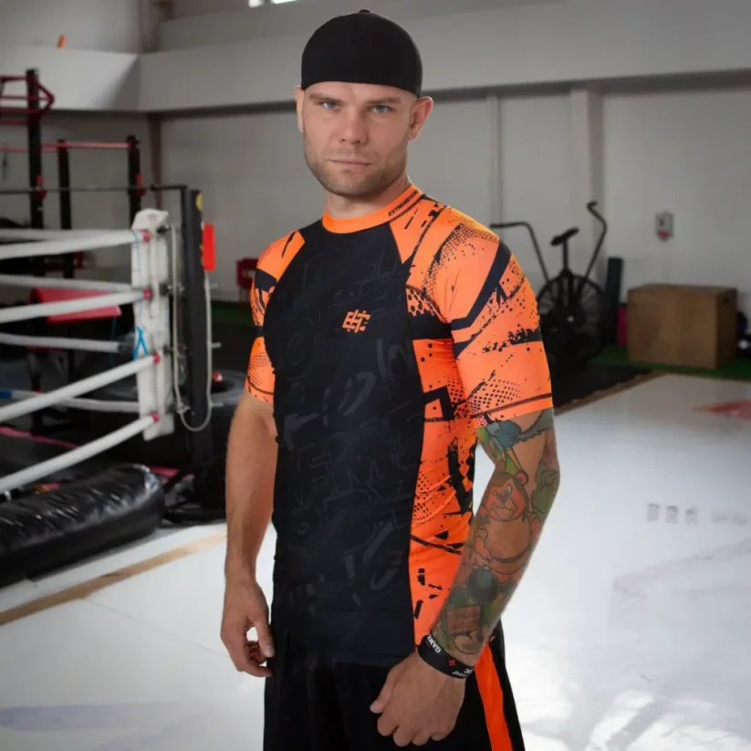 Pánský rashguard s krátkým rukávem NEO