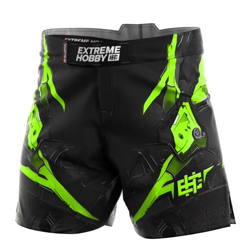 Pánské kraťasy Athletic IRON FORCE - Barva: LIMETKA, Velikost: XL