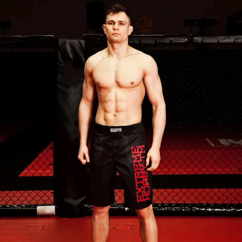 Pánske kraťasy Grappling BLACK ARMOUR