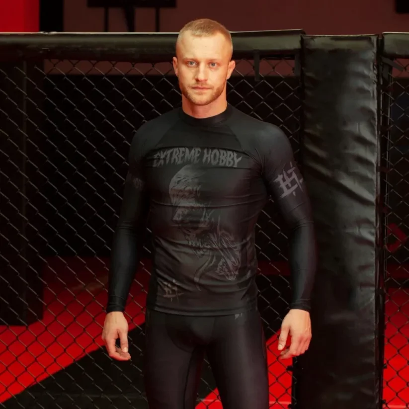 Pánský rashguard s dlouhým rukávem NIGHTMARE 2