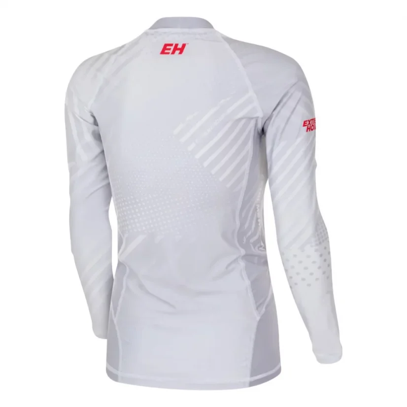 Dámský rashguard s dlouhým rukávem POLSKA PRIME - Barva: BÍLÝ, Velikost: XL