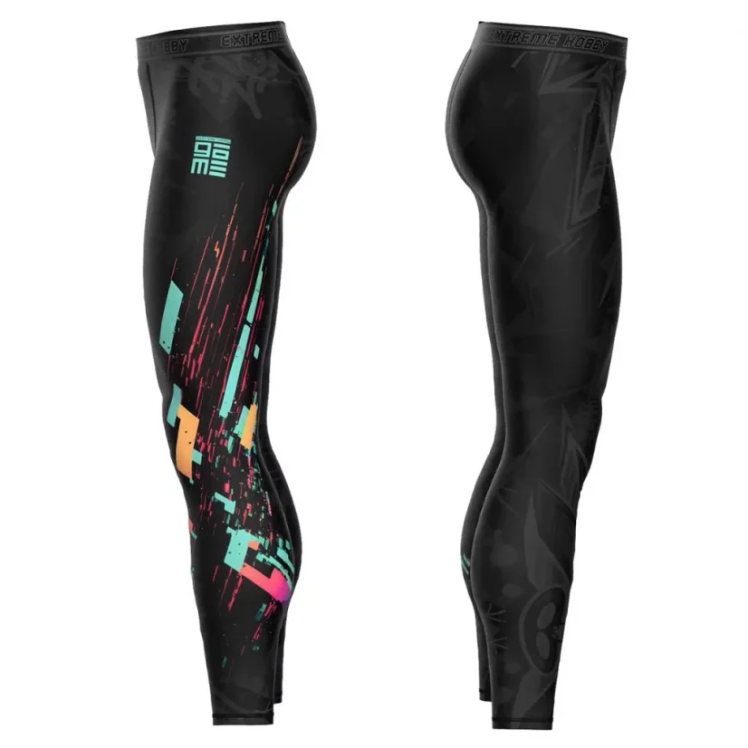 Pánské sportovní legíny CYBER ANIMALS
