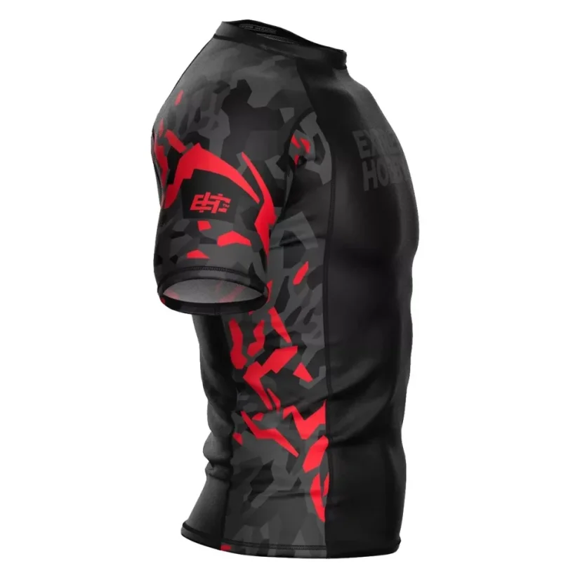 Pánský rashguard s krátkým rukávem BLACK PANTHER