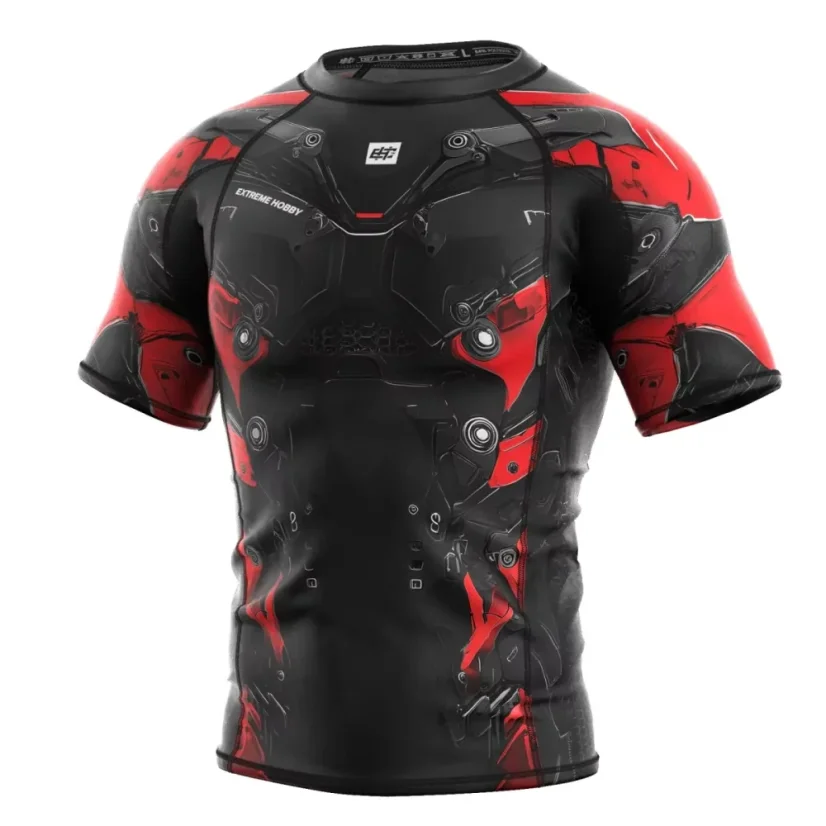 Pánský rashguard s krátkým rukávem IRON FORCE