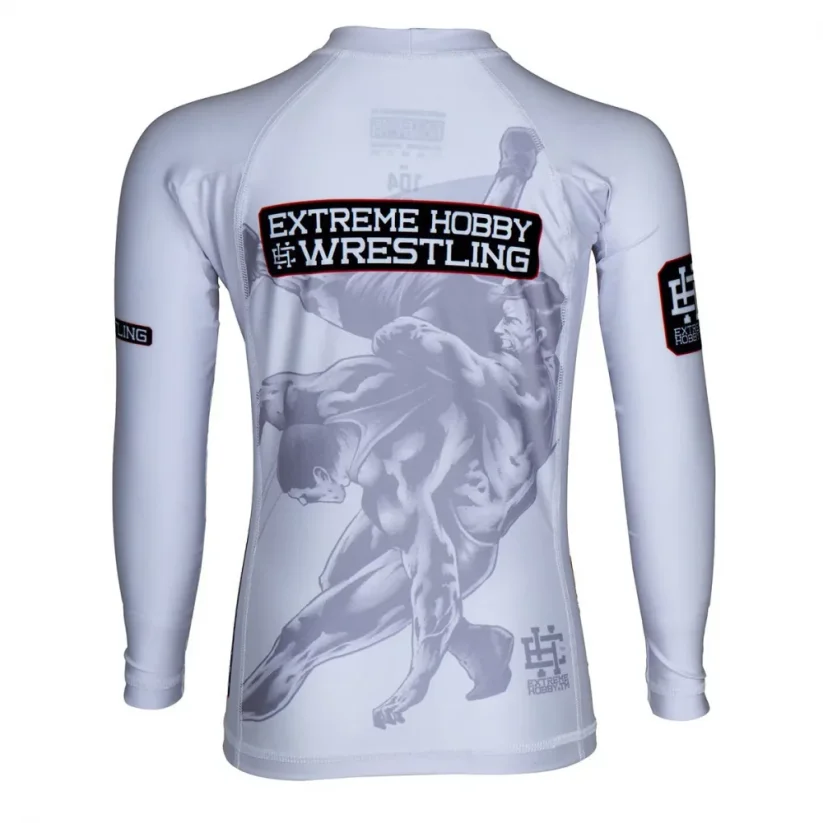 Dětský rashguard s dlouhým rukávem WRESTLING