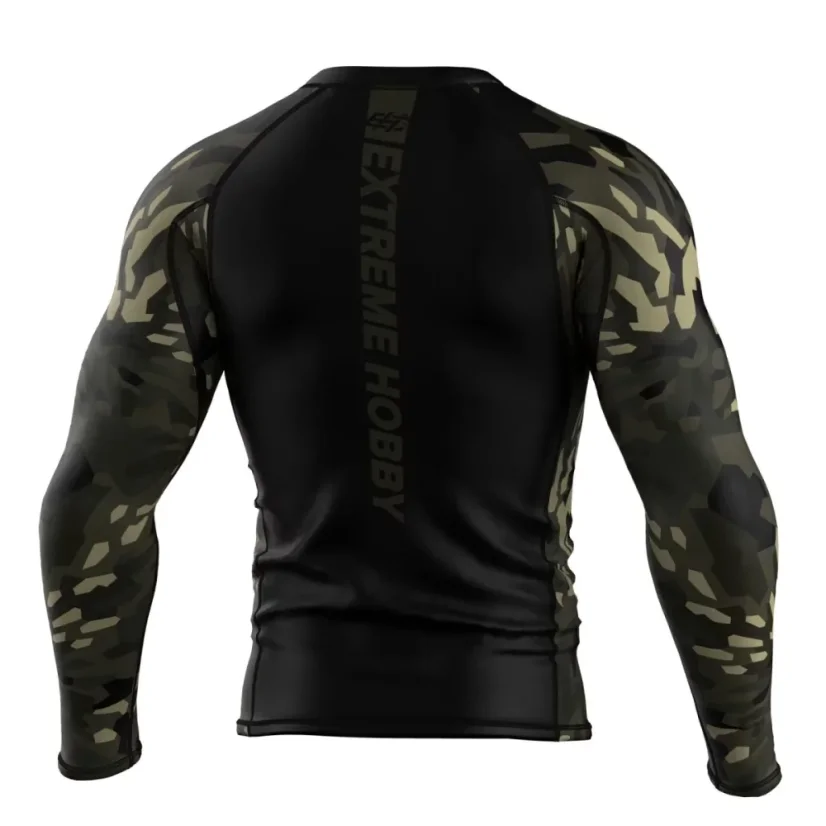 Pánský rashguard s dlouhým rukávem JUNGLE PANTHER