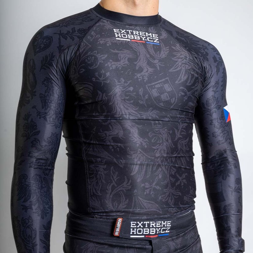 Pánský rashguard s dlouhým rukávem ČESKO 2026
