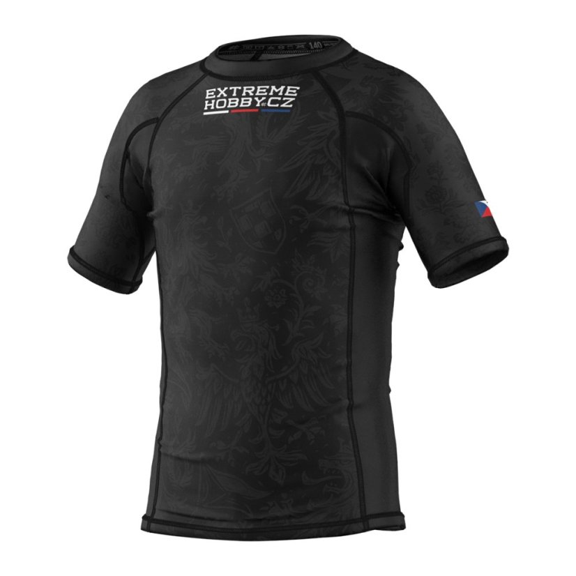 Dětský rashguard s krátkým rukávem ČESKO 2026