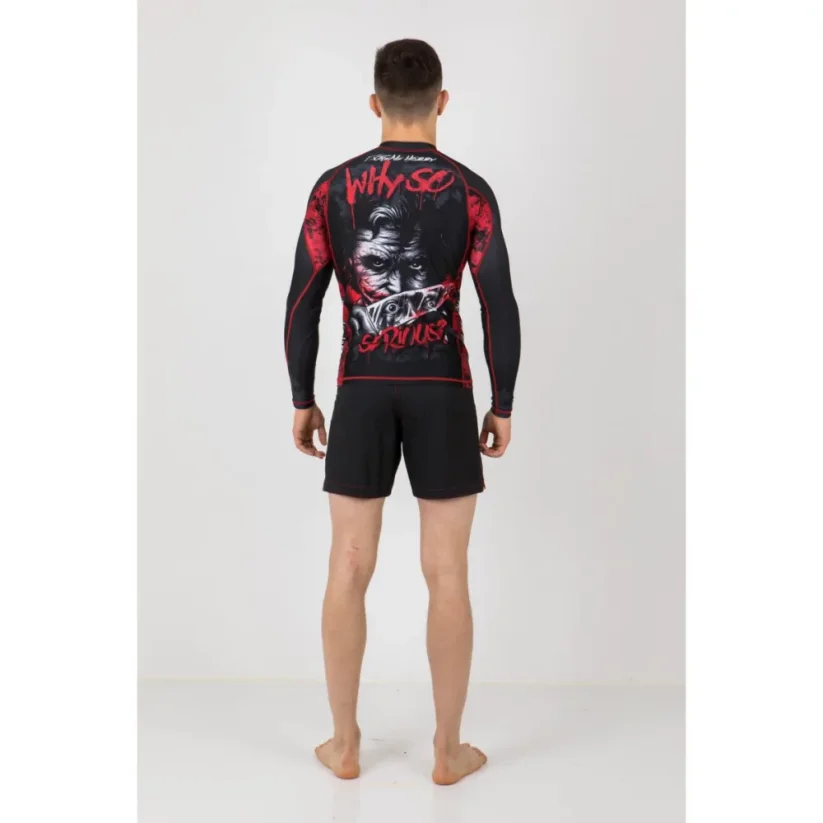 Pánský rashguard s dlouhým rukávem WHY SO SERIOUS